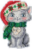 Mill Hill/Jim Shore Counted Cross Stitch Kit 5"X3.5"-Kitty - JS201912