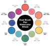 Tombow Dual Brush Pen Watercolor Set-12/Pkg - 56198