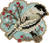 Mill Hill Counted Cross Stitch Ornament Kit 3"X2.5"-Little Chickadee-Perforated Paper - MH181831