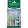 Clover Amour Steel Crochet Hook Set-Sizes 0 To 12 - 3675 - 051221736759 Clover Amour Steel Crochet Hook Set-Sizes 0 To 12 - 3675 - 051221736759