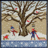 Mill Hill Counted Cross Stitch Kit 5.25"X5.25"-Winter Oak (14 Count) - MH171711 Mill Hill Counted Cross Stitch Kit 5.25"X5.25"-Winter Oak (14 Count) - MH171711