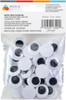 6 Pack - CousinDIY Paste-On Wiggle Eyes 20mm 35/Pkg-Black - 5A002XS6-1GYN2