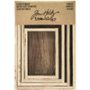 2 Pack - Idea-Ology Wooden Vignette Boxes 4/Pkg-Brown - TH93279 - 040861932799