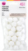 6 Pack - CousinDIY Pom-Poms .75" 45/Pkg-White - A50026LW-00797 - 191648096149