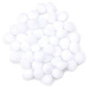 6 Pack - CousinDIY Pom-Poms .75" 45/Pkg-White - A50026LW-00797