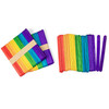 6 Pack - CousinDIY Colored Craft Sticks 4.5" 150/Pkg-Multi-Colored - 5A002XWS-1GYM5