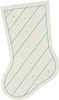 3 Pack - June Tailor Quilt As You Go Holiday Stocking-Finished Size 10"X18" - JT1470