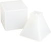 2 Pack - American Crafts Color Pour Resin Mold 2/Pkg-Paper Weight - Cube & Pyramid - 356724