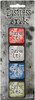 2 Pack - Tim Holtz Distress Mini Ink Pads 4/Pkg-Kit 5 - TDPK-40354 - 789541040354