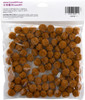 6 Pack - CousinDIY Pom-Poms .5" 100/Pkg-Brown - 5A002F6M-00782