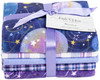 3 Pack - Fabric Editions Little Feet Boutique Fat Quarter Bundle 5pcs-Celestial - FLBBND-CEL - 699919320776