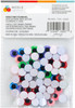 6 Pack - CousinDIY Paste-On Wiggle Eyes 10mm 50/Pkg-Multi-Colored - 5A002XQW-1GYMB