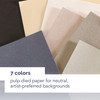 3 Pack - Canson Ingres Drawing Paper Sheets 19"X25"-Moonstone - 5A0035X4-1H7DQ