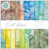 2 Pack - Craft Consortium Double-Sided Paper Pad 6"X6" 40/Pkg-Ink Drops - Earth, 20 Designs - CPAD015B - 5060394629350