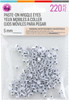6 Pack - CousinDIY Paste-On Wiggle Eyes 5mm 220/Pkg-Black - 5A002XSR-1GYJT - 191648185850