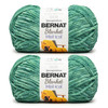 12 Pack - Bernat Blanket Mist-Ical Yarn 2 Pack-Spearmint - 5A002LQ1-1GNFW - 726465301932