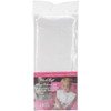 3 Pack - Charles Craft Velour Toddler Pullover Bib 14 Count 12"X19.5"-White - VB6680-6750 - 078243062505