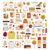 2 Pack - Spellbinders Cardstock Die Cuts by Kelly Bangs-Autumn Archive - 5A0036JT-1H7P6