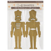 3 Pack - Stamperia Crafty Shapes-Alice In Christmas Soldiers - 5A0032WP-1H4KK - 5993110046424