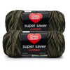6 Pack - Red Heart Super Saver Yarn 2 Pack-Camouflage - 5A002LK6-1GN7V - 726465302953