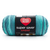 6 Pack - Red Heart Super Saver Yarn 2 Pack-Blue Tiful Ombre - 5A002LJR-1GNB7