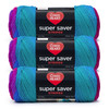 8 Pack - Red Heart Super Saver Yarn 3 Pack-Polo Stripe - 5A002K81-1GLR0 - 726465299987