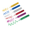 CousinDIY Glitter Glue Pens 0.3oz 6/Pkg-Multi-Colored - 5A002XT4-1GYP4