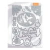 Tonic Studios Stamp Club Stamp & Die Set-Rawr-Some Dinosaurs - SC25 Tonic Studios Stamp Club Stamp & Die Set-Rawr-Some Dinosaurs - SC25