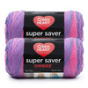 6 Pack - Red Heart Super Saver Yarn 2 Pack-Sweet Treat Ombre - 5A002LMT-1GN7L - 726465303486