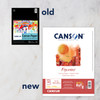Canson Aritst Series Canva Paper Pad 9"X12"-Fold Over, 10 Sheets - 5A00367K-1H7BJ