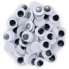 CousinDIY Paste-On Wiggle Eyes 15mm 60/Pkg-Black - 5A002XW2-1GYN6