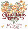 Imaginating Counted Cross Stitch Kit 9.5"X10"-Forever Together (14 Count) - 5A003987-1H8DV