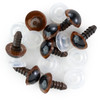 CousinDIY Shank Back Solid Eyes 10mm 8/Pkg-Brown - 5A002XWC-1GYNF