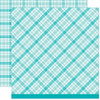 Lawn Fawn Favorite Flannel Fall Paper 10/PKG-Peppermint Tea - 5A0036HT-1H7M5
