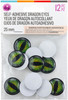 CousinDIY Dragon Adhesive Wiggle Eyes 25mm 12/Pkg-Green - 5A002XVX-1GYHV - 191648186031