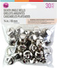 CousinDIY Jingle Bells 30/Pkg-0.75" Silver - 40000636-5073 - 191648185669