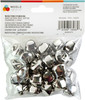 CousinDIY Jingle Bells 30/Pkg-0.75" Silver - 40000636-5073