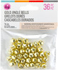 CousinDIY Jingle Bells 0.375" 36/PKg-Gold - 5A002XRR-1GYHZ - 191648185652