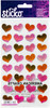 Sticko Valentines Day Stickers-Red Bubble Hearts - E5220297 - 015586878097