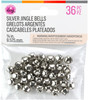 CousinDIY Jingle Bells 0.375" 36/PKg-Silver - 5A002XRR-45071 - 191648185645