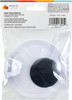 CousinDIY Paste-On Wiggle Eyes 100mm 2/Pkg-Black - 5A002XT7-1GYJR