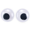 CousinDIY Paste-On Wiggle Eyes 100mm 2/Pkg-Black - 5A002XT7-1GYJR