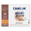 Canson Mi-Teintes Assorted Pad 12"X16"-Fold Over, 24 Sheets - 5A00367Q-1H7G8 - 3148955724255