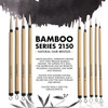 Princeton Bamboo Natural Short Handle Brush-Round Size 14 - 5A00364W-1H7GK