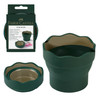 Faber-Castell Clic & Go Water Cup-Dark Green - 5A0035W7-1H75Q
