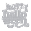 Hero Arts Etched Dies from the Hocus Pocus Collection-Happy Halloween - 5A0035YL-1H77J Hero Arts Etched Dies from the Hocus Pocus Collection-Happy Halloween - 5A0035YL-1H77J