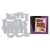 Hero Arts Etched Dies from the Hocus Pocus Collection-Happy Halloween - 5A0035YL-1H77J Hero Arts Etched Dies from the Hocus Pocus Collection-Happy Halloween - 5A0035YL-1H77J