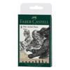 Faber-Castell Pitt Artist Pen Wallet 8 ct-Black - 5A0036CD-1H7JL - 4005401671589 Faber-Castell Pitt Artist Pen Wallet 8 ct-Black - 5A0036CD-1H7JL - 4005401671589