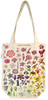 Cavallini Tote Bag-Floral Specimens - 5A0035PN-1H70Q - 9781639474301 Cavallini Tote Bag-Floral Specimens - 5A0035PN-1H70Q - 9781639474301