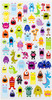 Sticko Stickers-Mini Monsters - 5A002P79-1GQRL